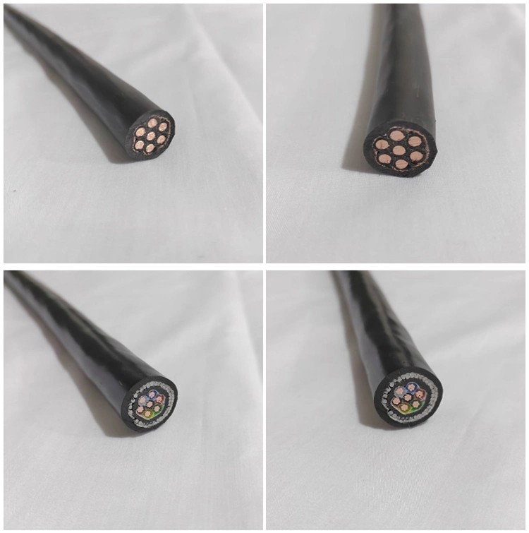 IEC, DIN, BS, 450/750V AC Copper Conductor, XLPE Insulated, Braiding Shielded, PVC Sheathed Flexible Control Cable