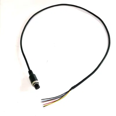 Capteur d'acquisition solaire contrôleur PWM M16 femelle connecteur droit 8 broches prise d'aviation câble d'alimentation électrique 1 m 5 m 10 m 24AWG